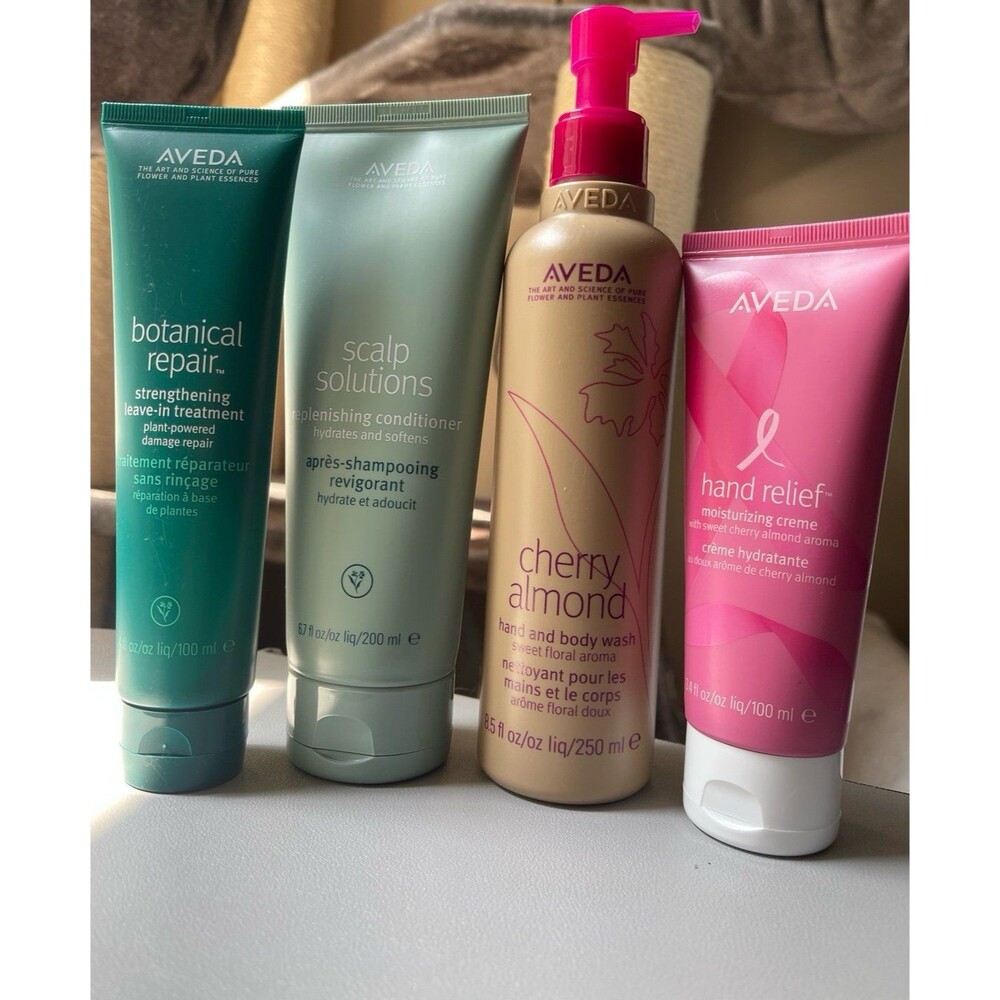 Aveda Bundle - Botanical Repair, Scalp Solutions, Body Wash, Hand Creme
